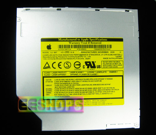 New Original DVD superdrive UJ-867 for Apple MacBook Pro 13