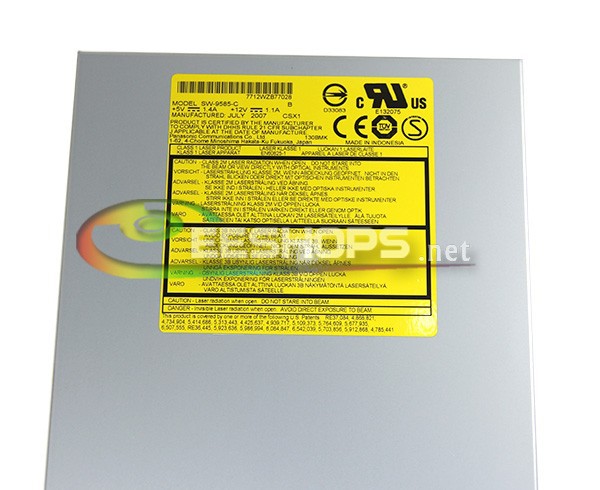 Desktop Computer Internal IDE PATA DVD-RAM Cartridge Optical Drive Panasonic Mashita SW-9585-C 16X DVD RW DL Writer 24X CD-RW Burner