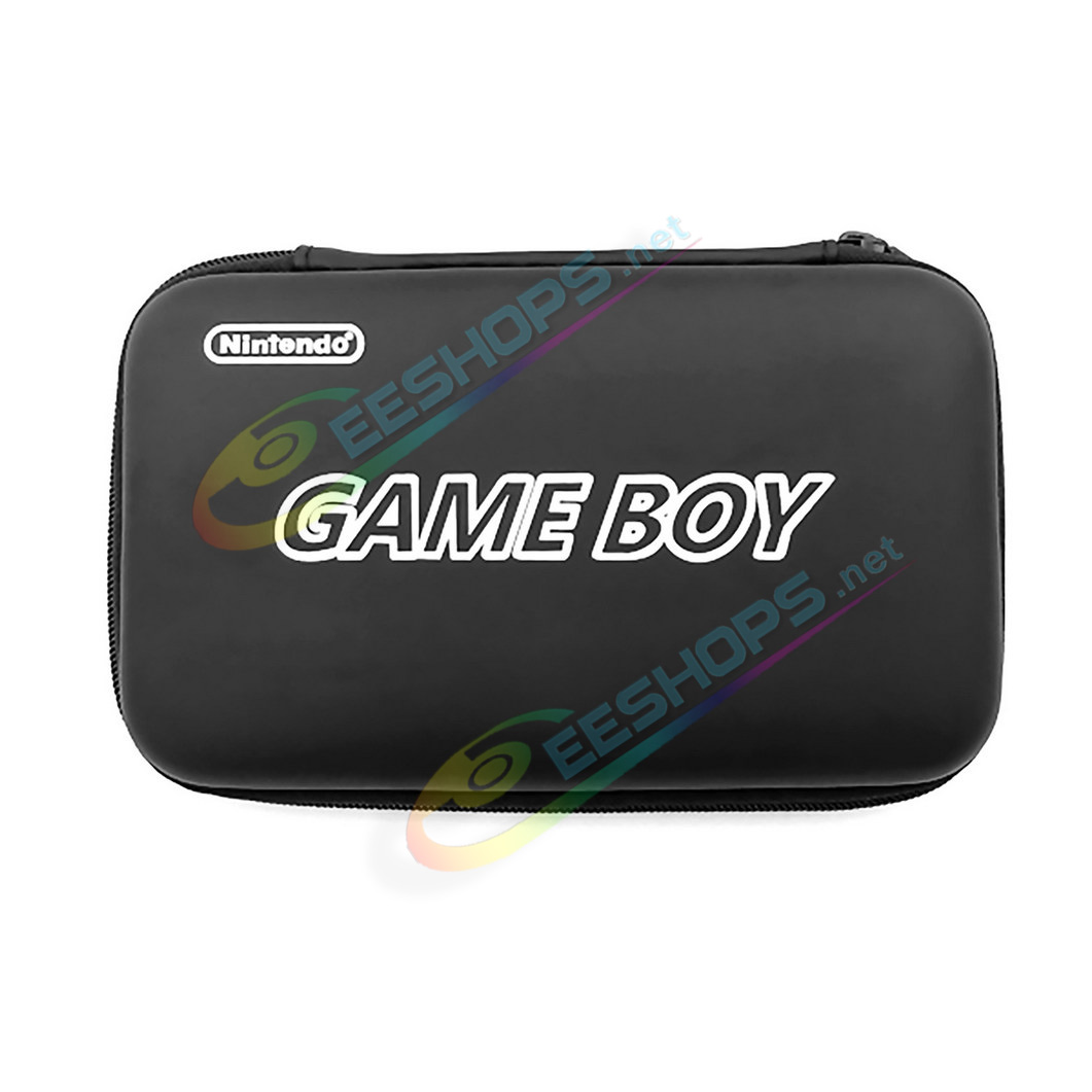 Best Cheap New Nintendo GameBoy Advance / Color / Pocket Large Carry Bag Hard Storage Case Black, GBA GBC GBP Handheld Game Consoles, Portable Capacity Impact Resistance Travel Carrying Case Frosted EVA Free Shipping