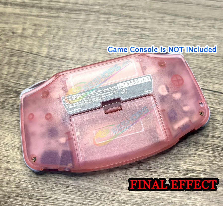 
Best Nintendo GameBoy Advance Frosted Shell Protector Film Scratch-Resistant Ultimate Thin Clear Skins, Cheap New Game Boy Advanced Handheld Console, Custom DIY Anti-Slip No bubbles Complete Cover Protective Sticker Full Set Free Shipping
