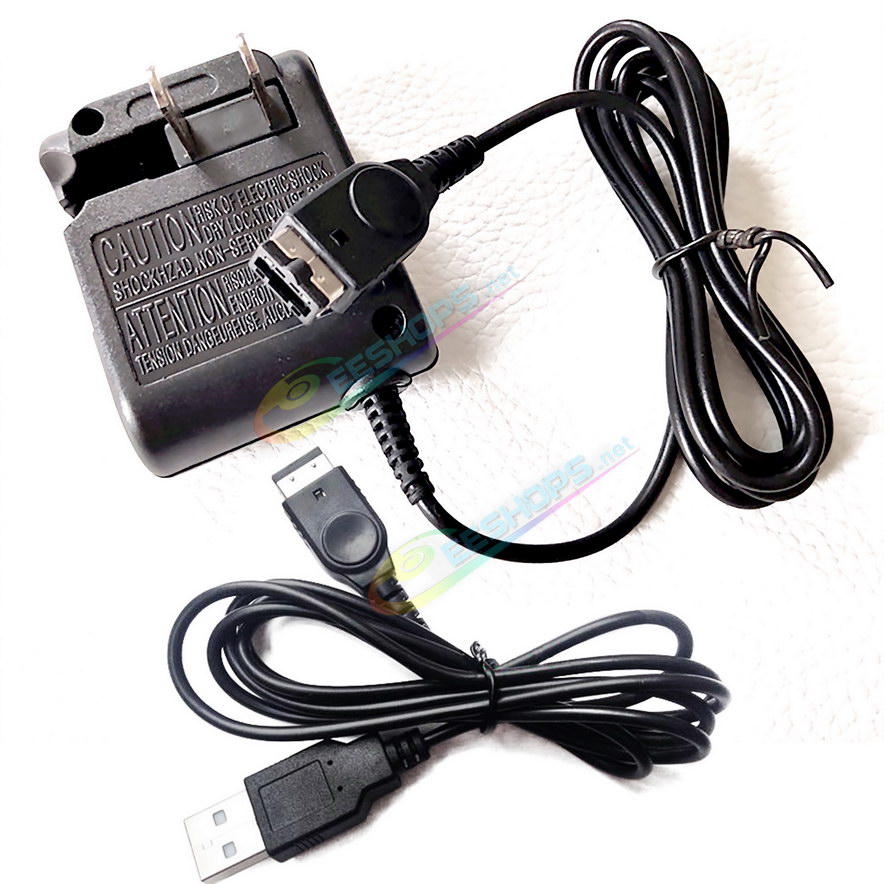 
Cheap Nintendo GameBoy Advance SP DS AC Charger Adapter US Plug + USB Charging Cable, Best New Game Boy Advanced GBA SP NDS IDS Handheld Console, High Quality 100-240V Charge Adaptor 110cm Cord + USB Power Line Free Shipping
