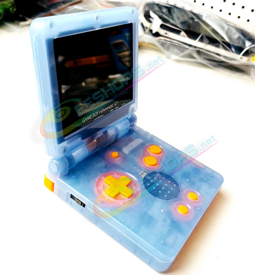 Cheap Nintendo GameBoy Advance SP Laminated IPS Screen Mod Kit + Black Glass Protective Cover Replacement, Best Game Boy Advanced GBA SP Handheld Console, New Ver 4.0 Dust-Proof Full Lamination High Brightness LCD Display Module Assembly Free Shipping