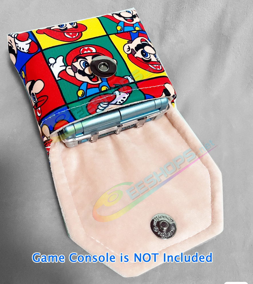 
Best Nintendo GameBoy Advance SP Storage Bag Soft Carrying Protective Pouch Super Mario Bro Edtion Colorful, Cheap Game Boy Advanced GBA SP Handheld Console Handicraft Waterproof Impact Resistance Portable Carry Pocket Free Shipping
