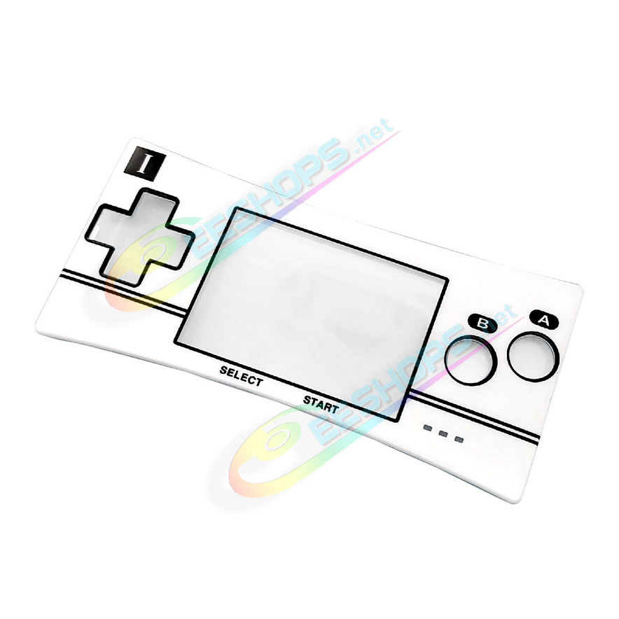 Cheap Nintendo GameBoy Micro Extra Faceplate Replacement Upper Shell Limited White Color, Best Game Boy Micro GBM Handheld Console, Scratch Resistant Top Cover Plate Face A Upper Protective Screen Cover Plate Coverplate Free Shipping