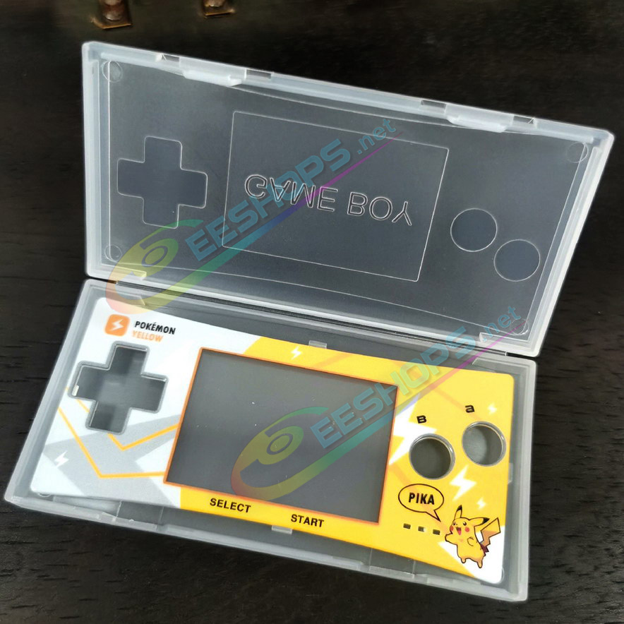 
Cheap Nintendo GameBoy Micro Extra Faceplate Replacement Pokemon Yellow Limited Top Cover Plate, Best Game Boy Micro GBM Handheld Console, Customized Pikachu Edition Upper Face A Protective Screen Cover Coverplate Accessories Free Shipping
