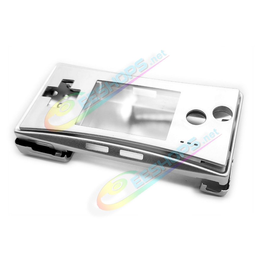 Cheap Nintendo GameBoy Micro Extra Alloy Housing Case Sells + Top Faceplate Red Color Set Replacement, Best Game Boy Micro GBM Handheld Console, DIY Aluminum Outer Enclosure Upper / Bottom / Battery Cover Plates + Screws Accessories Free Shipping