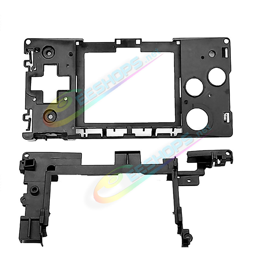 Cheap Nintendo GameBoy Micro Extra Internal Skeleton Front / Rear Bracket Black Color Replacement, Best New Game Boy Micro Handheld Game Console DIY Inner Upper / Lower Support Holder 2 PCS Set Spare Parts Accessories Free...