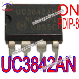 10 PCS ON UC3842AN High Performance Current Mode Controllers PWM UC3842A