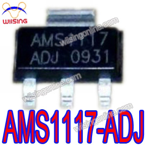 10 Pcs AMS1117-3.3 1A Low Dropout Voltage Regulator AMS1117 3.3V SOT-223