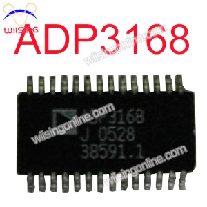 10pcs ADP3168JRU-REEL - 6-Bit, Programmable 2-, 3-, 4-Phase Synchronous Buck Controller - Analog Devices