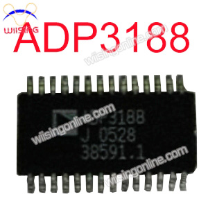 20pcs ADP3188JRU-REEL - 6-Bit, Programmable 2-, 3-, 4-Phase Synchronous Buck Controller - Analog Devices