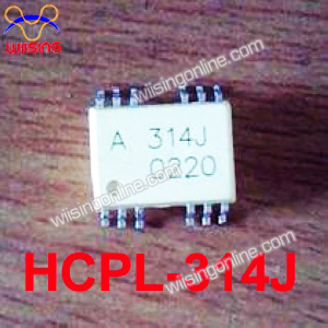 HCPL-314J 0.4 Amp Output Current IGBT Gate Drive Optocoupler SO-16