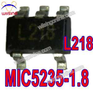 Micrel L218 MIC5235-1.8 Ultra-Low Quiescent Current 1.8V 180mA μCap LDO Regulator MIC5235-1.8BM5 MIC5235-1.8YM5