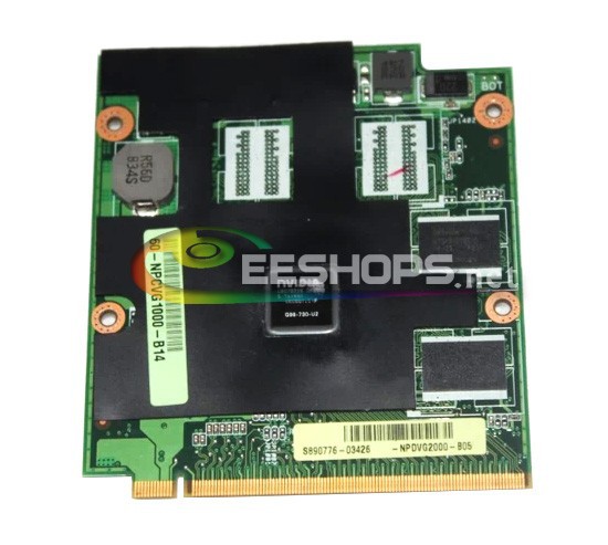 Original nVidia GeForce 9300MGS 9300M GS for Asus N80V N80VC N80VM N80VN M50V M50VM Laptop Graphics Video Card MXM II DDR2 512MB Replacement