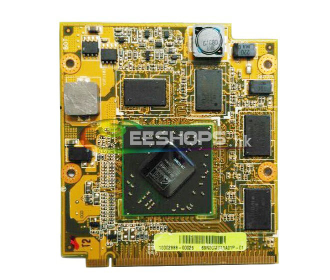 Original ASUS Laptop N81 Series N81V N81VF N81VP N81VG ATI AMD Radeon HD 4650 HD4650 GDDR3 1GB Graphics Video Card VGA Board Replacement Free Shipping