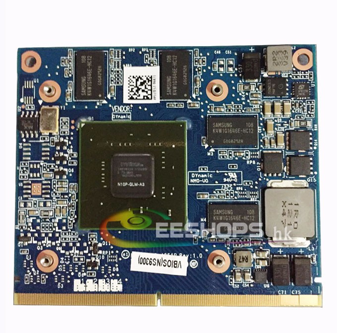 Brand New NVIDIA Quadro FX 880M FX880M GDDR3 1GB Graphics Video Card for HP EliteBook 8540W 8540P Mobile Workstation Laptop N10P-GLM-A3 MXM VGA Board