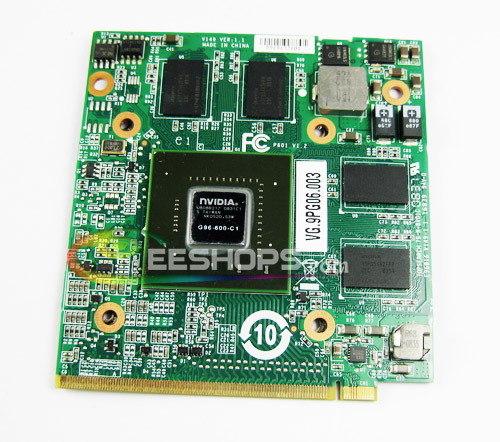  Cheap Original Acer Aspire 5930 6920 6930 6935 7720 5530 Laptop Graphics Video Card nVidia GeForce 9600M GS DDR2 512MB G96-600-C1 VGA Board Replacement