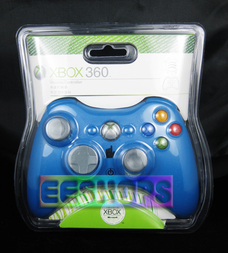 Microsoft-Xbox-360-Wireless-Game-Controller-Blue