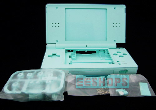 Nintendo DS Lite NDSL replacement shell Case Blue