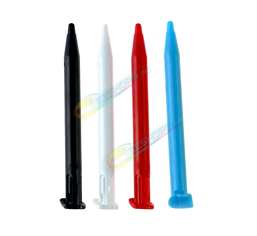 Cheap New Nintendo 2DS XL LL Extra Stylus Touch Pen Pack 4 Colors Set Replacement, Best 2DSXL 2DSLL New2DSXL / LL Handheld Game Console Black / White / Red / Blue Plastic Pencil Resistance Touchpen Four Colors Spare Parts Accessories Free Shipping