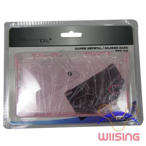 Nintendo DSi NDSi Pink Crystal Case