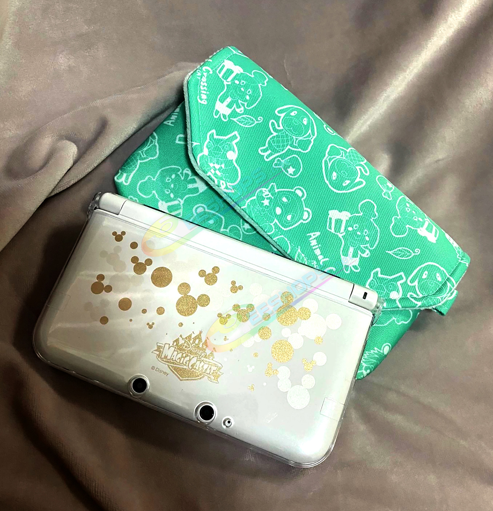 
Best Nintendo 3DS XL LL Soft Storage Bag Carrying Pouch Animal Crossing Green Cartoon Pattern, Cheap 3DS XL / LL 3DSXL 3DSLL Handheld Game Console Custom New Handcraft Waterproof Impact Resistance Portable Travel Carry Pouch Pocket Free Shipping
