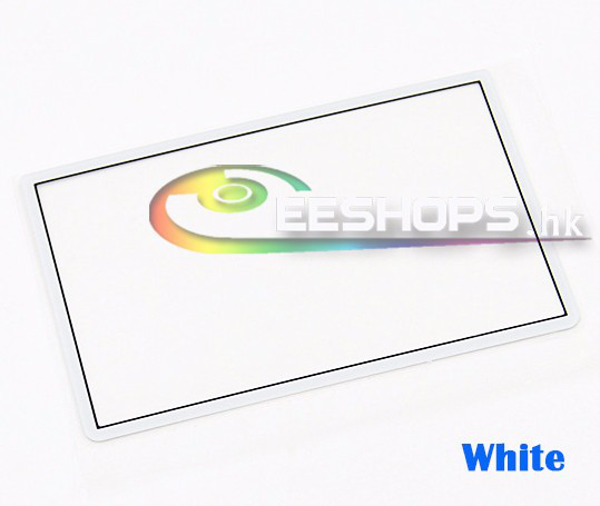 New Top Upper Protective Shield Glass Screen Mirror Surface for Nintendo New 3DS New3DS XL LL New3DSXL New3DSLL Handheld Console White