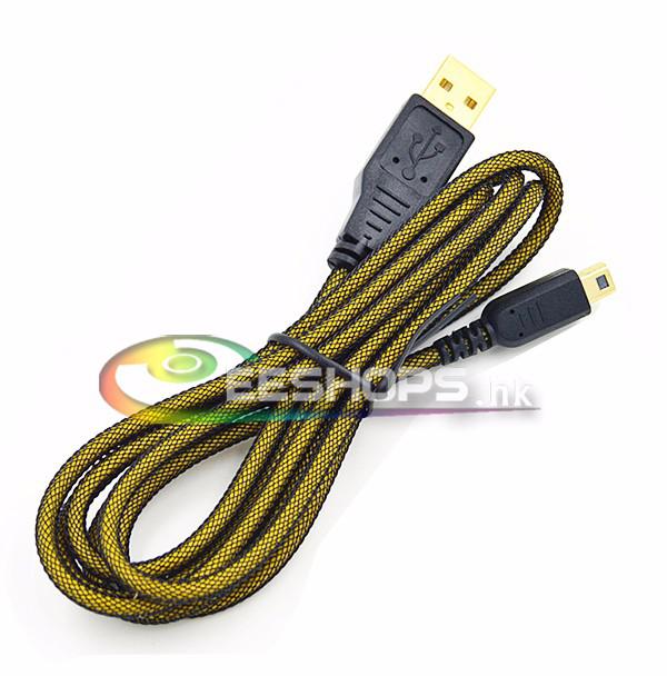 New Best Tamper-proof Charging Cable USB Data Cables for Nintendo New 3DS DSi XL LL 3DSLL 3DSXL Console 1.5M 24K Gold-plated