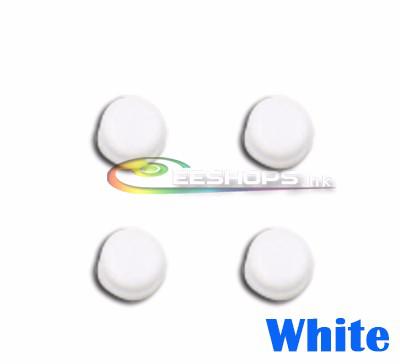 Genuine Screw Hole Grain Rubber Plug Granule for Nintendo New 3DS New3DS XL LL New3DSXL New3DSLL White Replacement Spare Part