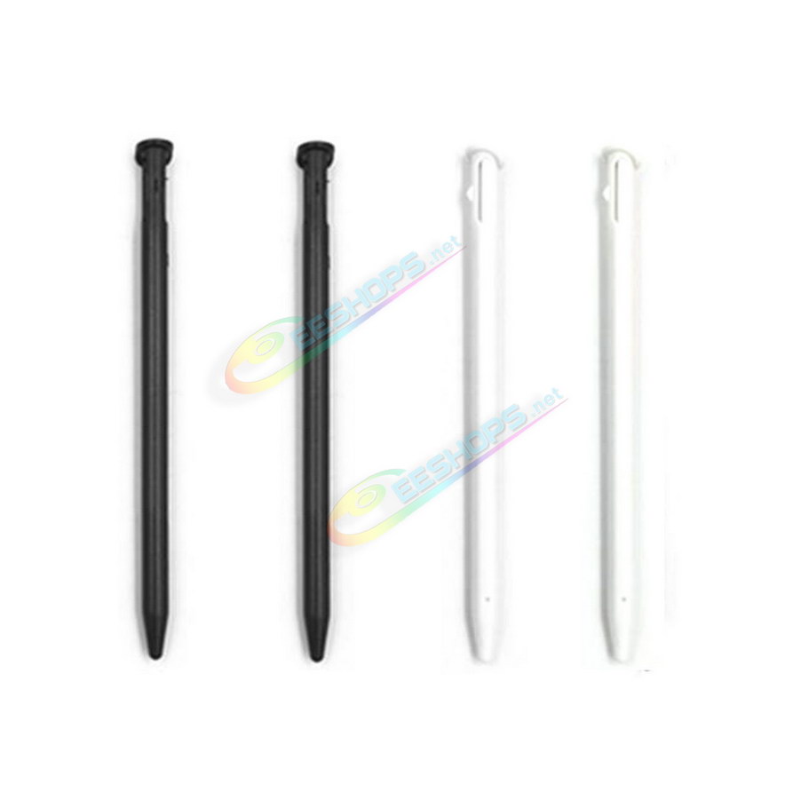 Cheap New Nintendo 3DS Extra Stylus Touch Pen 4 Pieces Set Replacement, Best New3DS N3DS Small Handheld Game Console White and Black Color Pencil Touchpen Four PCS Spare Parts Accessories Free Shipping