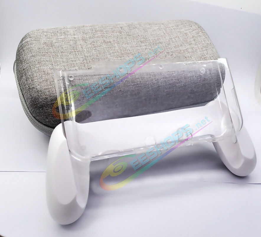 
Best Nintendo New 3DSXL 3DSLL Hand Grips / Crystal Cover / Large Hard Storage Bag White Color, Cheap New 3DS XL / LL New3DSXL Handheld Consoles, Customized Non-slip Gaming Handle + Split Clear Protective Shell + Carrying Case Set Free Shipping
