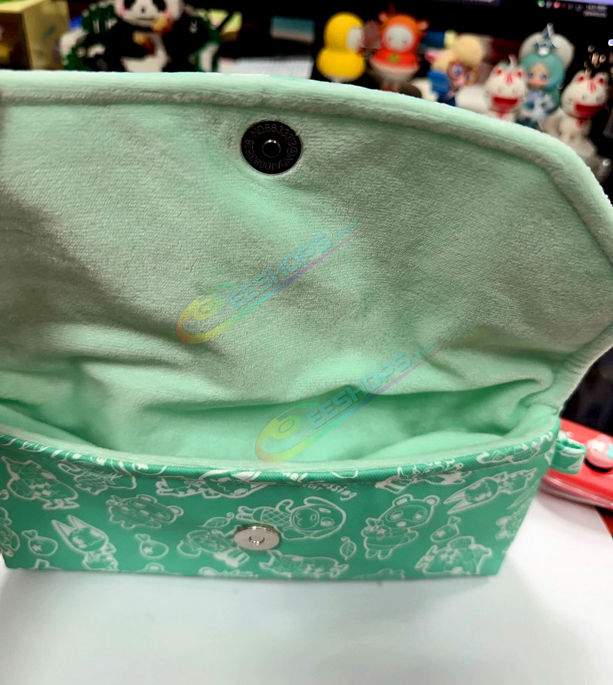 
Best Sony PlayStation Portable 200 3000 Soft Storage Bag Animal Crossing Protective Carrying Pouch Green Color, Cheap New PSP2000 PSP3000 Series Fat Handheld Game Console Handmade Thickened Waterproof Impact Resistant Carry Travel Pouch Pocket Free Shipping
