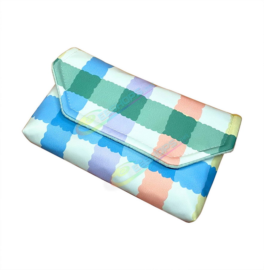 
Best Handmade New Nintendo 3DS Soft Storage Bag Carrying Pouch Candy Plaid Pattern Colorful, Cheap New3DS Small Handheld Game Console Customized Waterproof Impact Resistant Thickened Travel Portable Carry Storing Pocket Free Shipping
