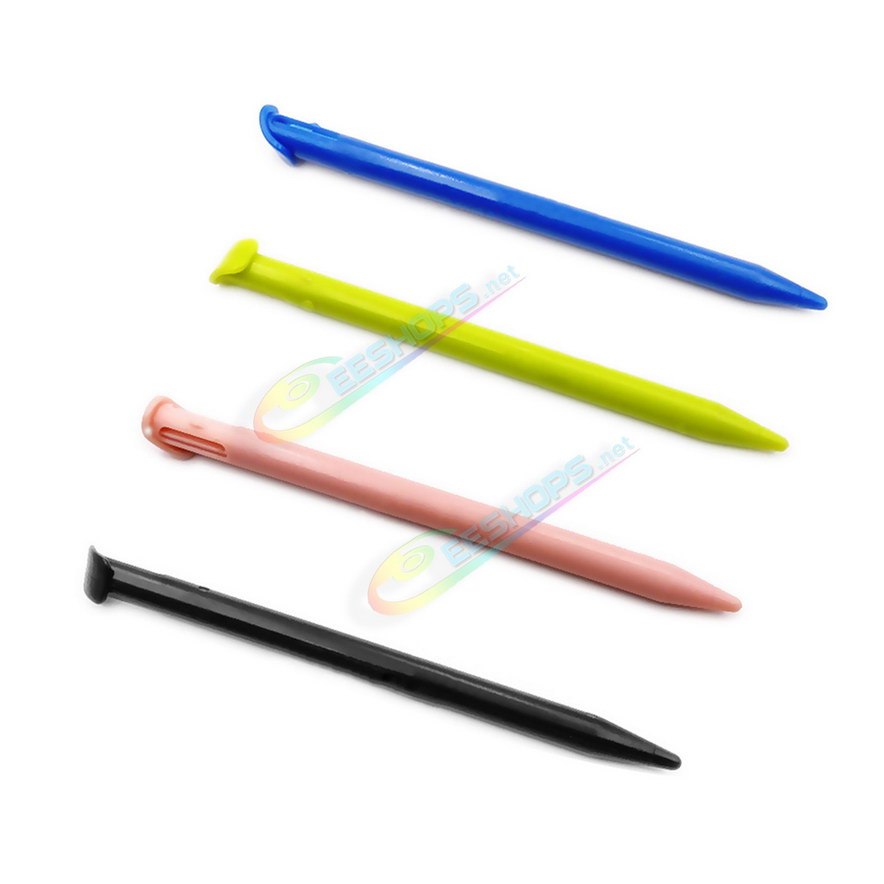 Cheap New Nintendo 3DS XL LL Extra Stylus Touch Pen Pack 4 Color Set Replacement, Best New 3DS XL LL 3DSXL 3DSLL Consoles Black / Pink / Light Green / Blue Plastic Pencil Touchpen Four Colors Spare Parts Accessories Free Shipping