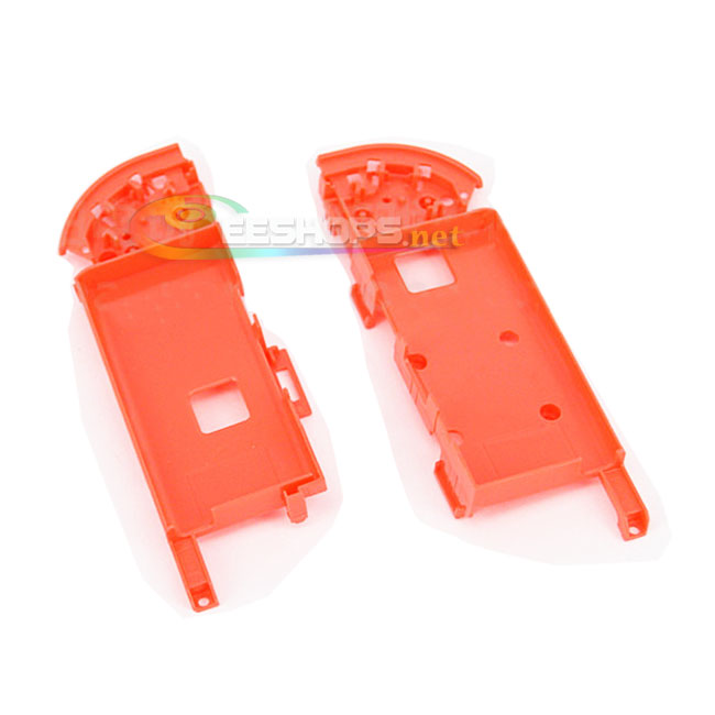 Genuine New Inner Bracket Battery Holder Middle Frame for Nintendo Switch NS NS Game Console L-R Joy-Con Controllers Orange Red 2pcs Set Replacement Spare Parts