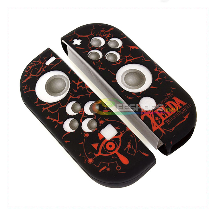 Best New Silicone Skin Protector Rubber Coating Case Sleeve for Nintendo Switch NS Joy-Con L/R Controllers Separated The Legend of Zelda Red Replacement Parts