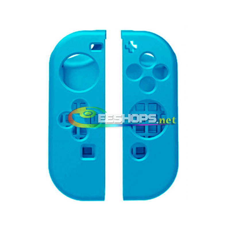 Cheap New Silicone Skin Protector Case Rubber Sleeve Protective Cover for Nintendo Switch NS Joy-Con (L-R) Controllers Separated Blue Replacement Spare Parts