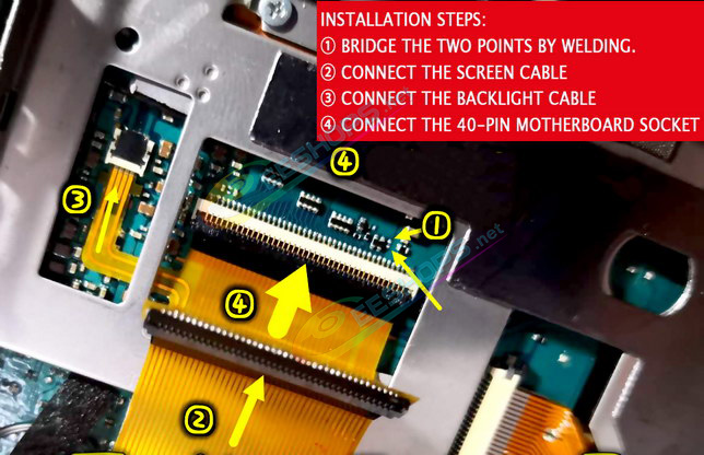 
Best Sony PlayStation Portable PSP 1000 IPS Screen Mod Kit Replacement, Cheap New PSP1000 Fat 1st Gen Original Handheld Game Console High Brightness Full Viewing Angle Display Modded Set with Sponge Mat / Dust Gasket / Flex Cable Accessories Free Shipping
