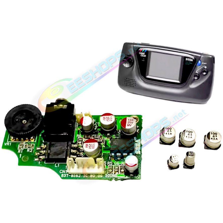 
Cheap Sega Game Gear Audio Capacitor Kit Pack 5 Set Replacement, Best New GameGear GC Handheld Game Console, High-Quality Volume Audio Board Cap Recap Solid Capacitors Five PCS Repair Spare Parts Accessories Free Shipping
