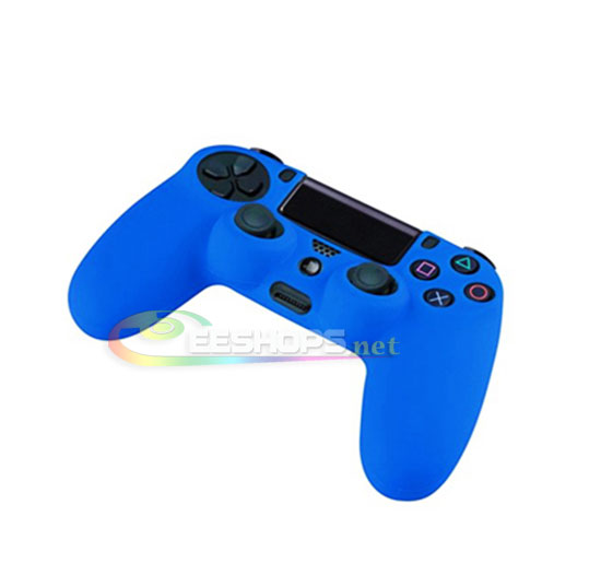 Best New Silicon Skin Protector Case Protective Rubber Cover Grip for Sony Playstation 4 PS4 Wireless DualShock 4 Game Controller Blue