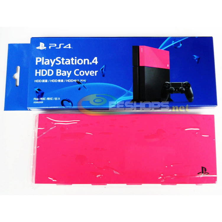 Best Cheap New Hard Disk Drive Bay Color Cover Shell Pink for Sony PlayStation 4 PS4 All Series Console Replacement Spare Parts