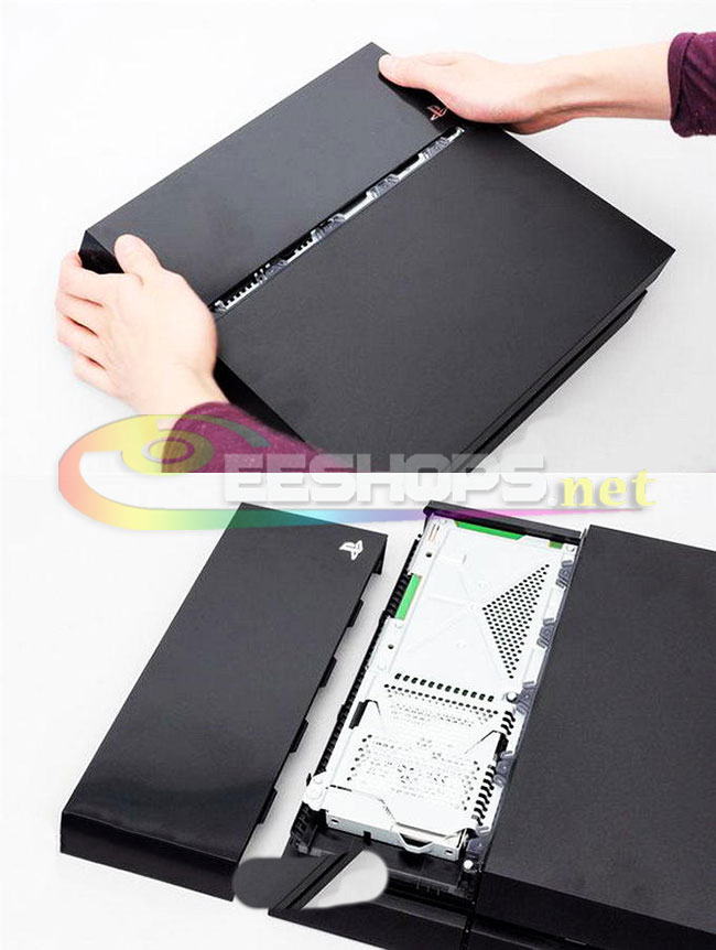 Cheap Brand New Hard Drive HDD Bay Color Cover Shell for Sony PlayStation 4 PS4 Gaming Console Replacement Spare Parts