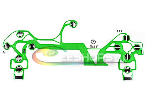 Genuine KeyPad Conductive Film Key Pad Button Flex Cable for Sony PlayStation 4 PS4 Pro Wireless Controller Replacement JDM-040 Free Shipping