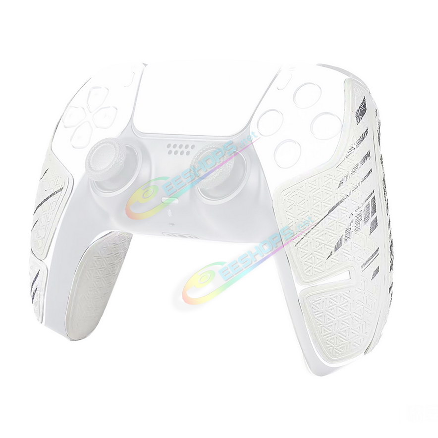 Best Sony PlayStation 5 Controller Anti-Slip Skin Hand Grip Protective Jacket Stickers Beige White, Cheap New PS5 Dualsense Wireless Controllers Anti Sweat Absorbent Gaming Handle gridding Sleeve Protection Silicone Cover Free Shipping