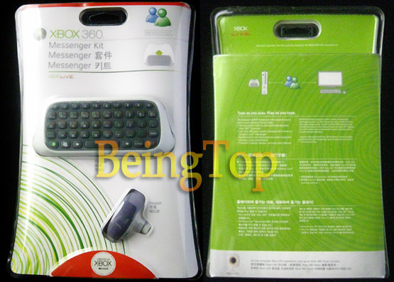 Official Messenger Kit Chatpad + Headset for XBOX 360 Live 