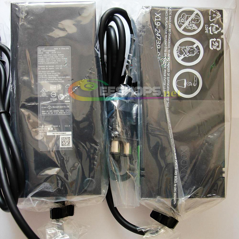 Genuine New Power Supply AC Adapter Adaptor 110V for Microsoft Xbox 360 S Slim 250GB Game Console Replacement Part Free Shipping