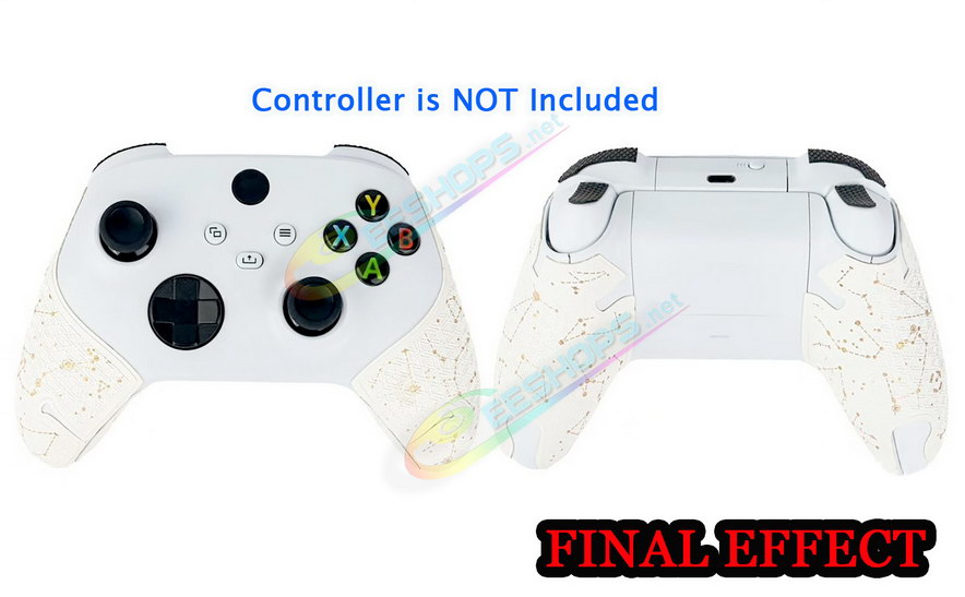 
Best Xbox Series X / S Controller Hand Grip Anti-Slip Skin Sticker Protective Sleeve StarField White, Cheap New XSX XSS Wireless Controllers Gridding Anti Sweat Absorbent Soft Gaming Handle Protection Silicone Cover Jacket Free Shipping
