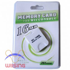 16MB Memory Card for Nintendo Wii & Gamecube