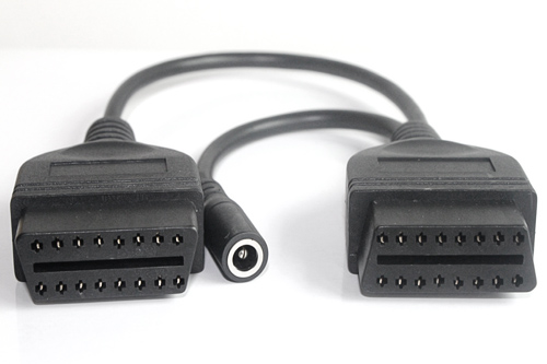 Mitsubishi 12pin OBD1 OBD2 Connector Adapter Hyundai