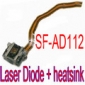 Sanyo SF-AD112 Laser Diode with heatsink from SF-AD112 Optical Pickup Laser Lens